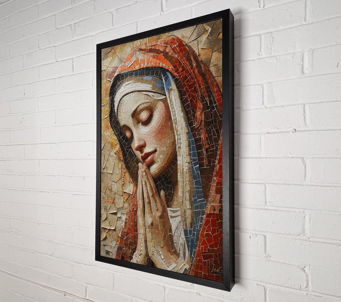  A Canvas Print of Prayers Mosaic Canvas Print