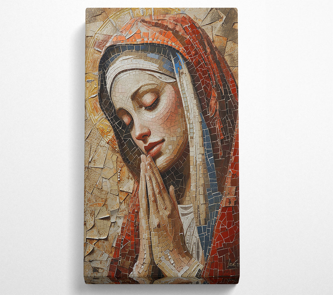  A Canvas Print of Prayers Mosaic Canvas Print