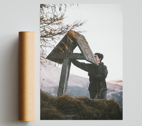 Brown Mountain Shelter Poster