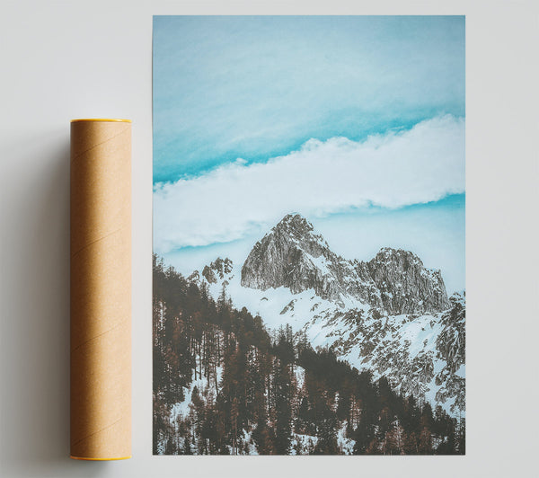 Azure Peak Serenity Print