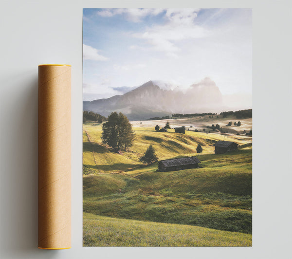 Golden Hills Retreat Poster