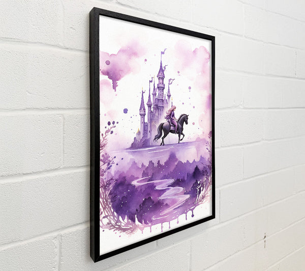 Purple Fairytale Castle