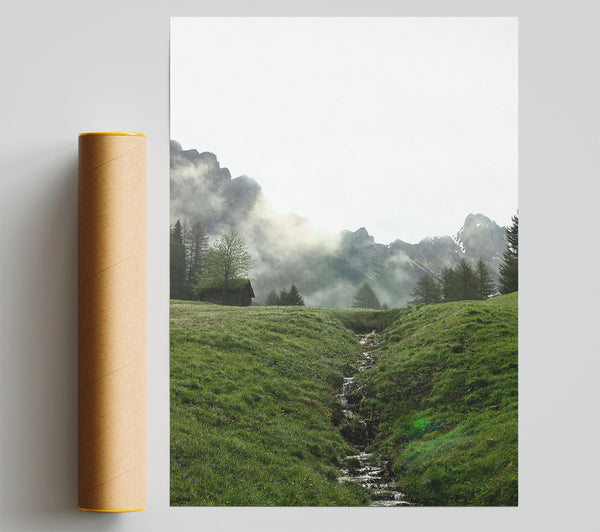 Green Creek Valley Giclee Print