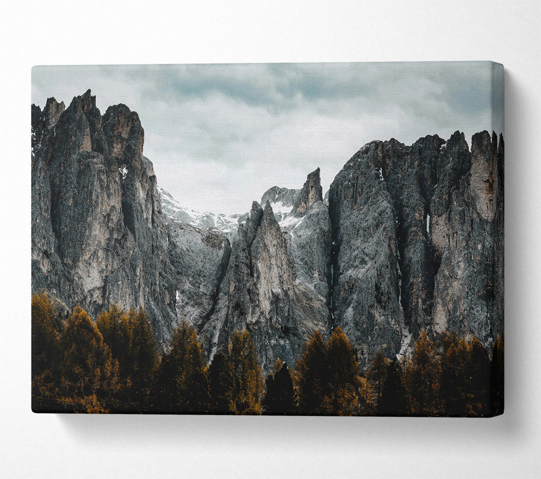  A Canvas Print of Grey Mountain Majesty Canvas Print
