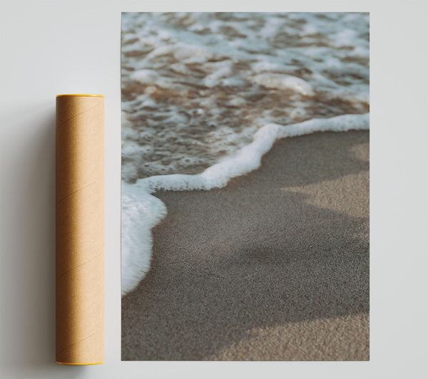 Golden Sand Tide Giclee Print