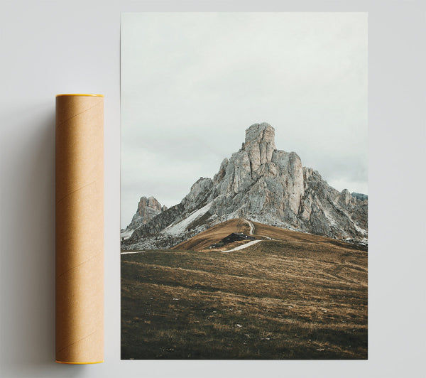 Brown Mountain'S Peak Giclee Print