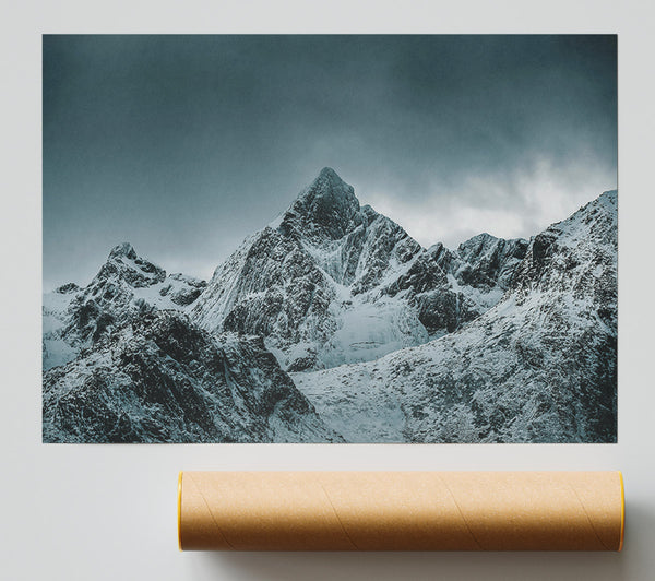 Blue Summit Majesty Print