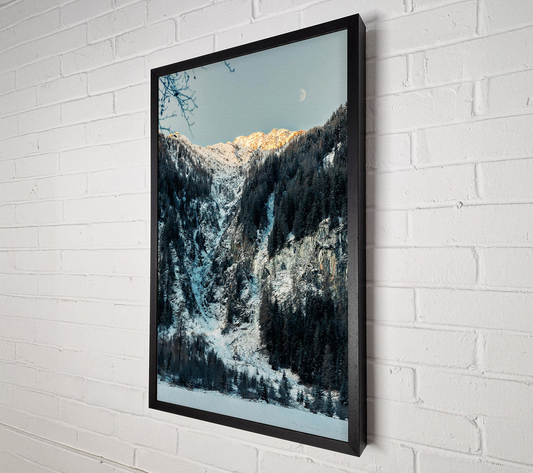  A Canvas Print of White Mountain Majesty Canvas Art