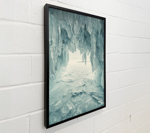 Frozen Blue Oasis