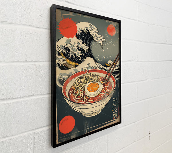 Ramen Egg Great Wave
