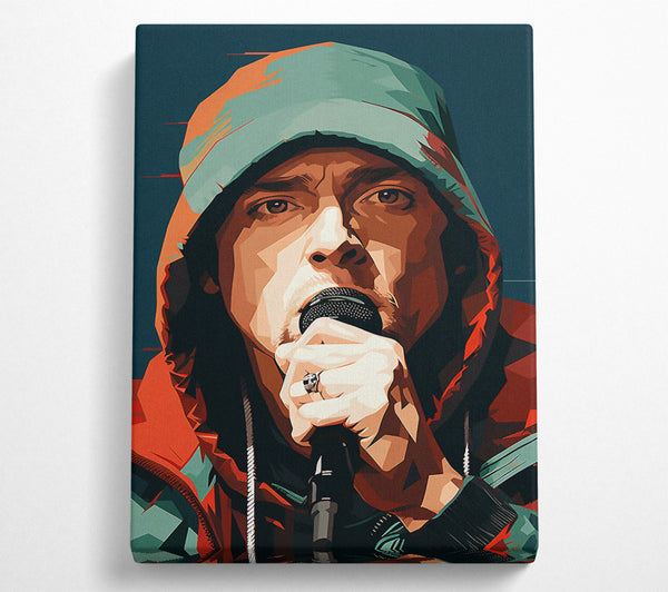  A Canvas Print of Rapper Art Canvas Wall Art