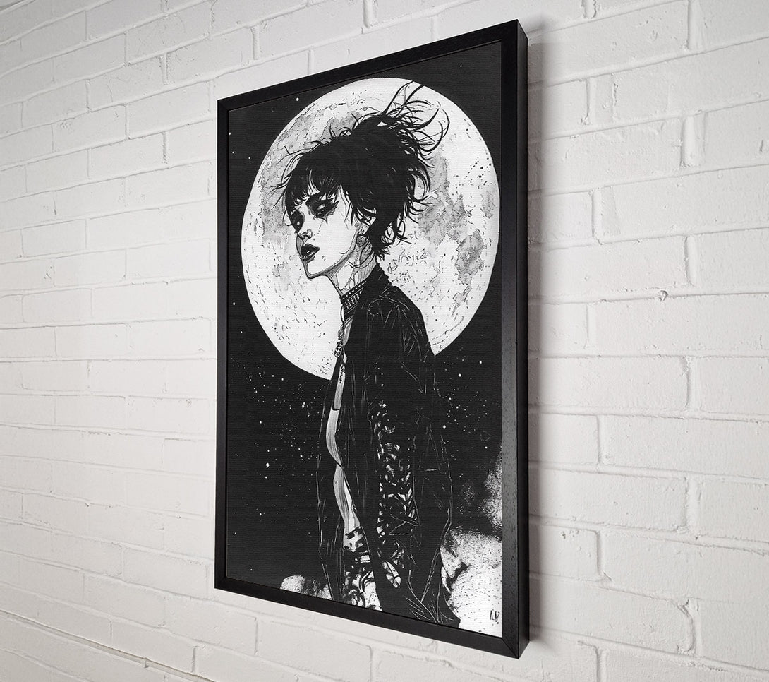  A Canvas Print of Rebel Moon Girl Canvas Wall Art