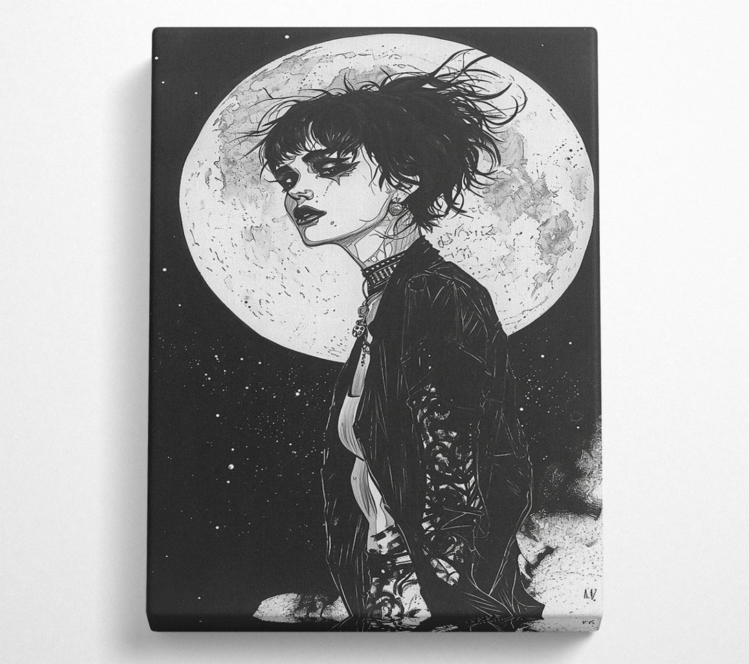  A Canvas Print of Rebel Moon Girl Canvas Wall Art