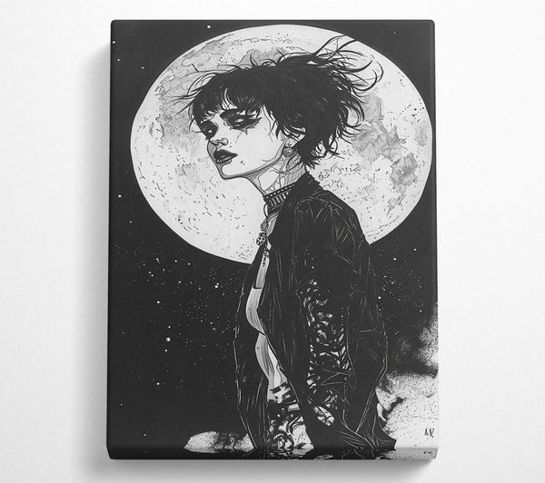  A Canvas Print of Rebel Moon Girl Canvas Wall Art