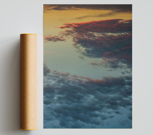 Crimson Sky Canvas Giclee Print