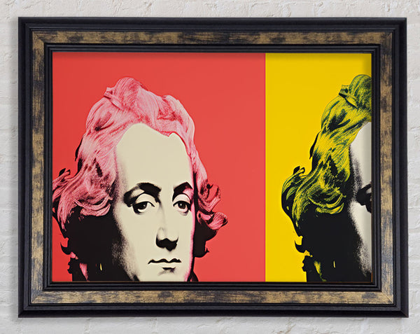Retro Popart King Framed Print