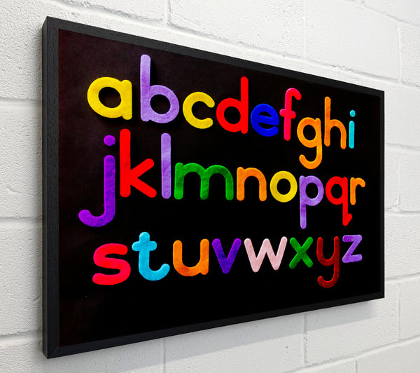 Rainbow Alphabet Letters