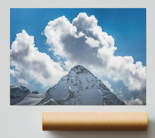 White Peak Majesty Giclee Print