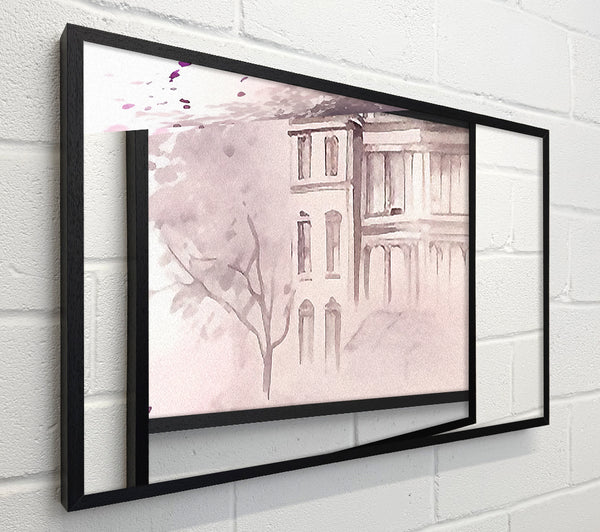 Romance Castle Watercolour