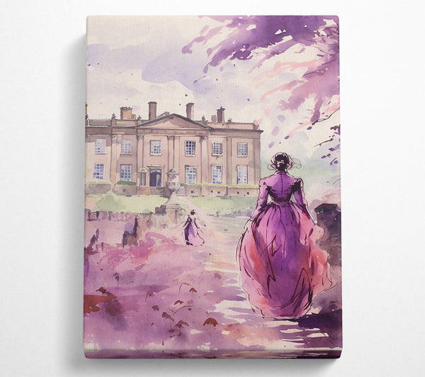  A Canvas Print of Romance Mansion Canvas Art