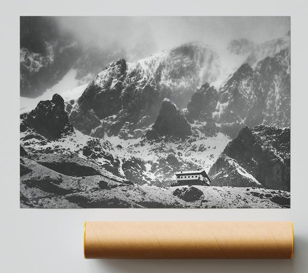 Gray Peaks Solitude Giclee Print