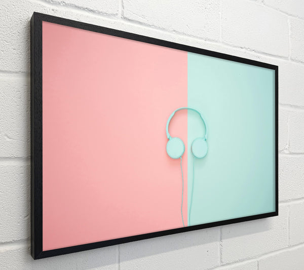 Mint Green Headphones