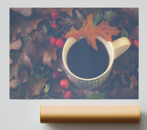Autumn'S Warm Brown Brew Giclee Print
