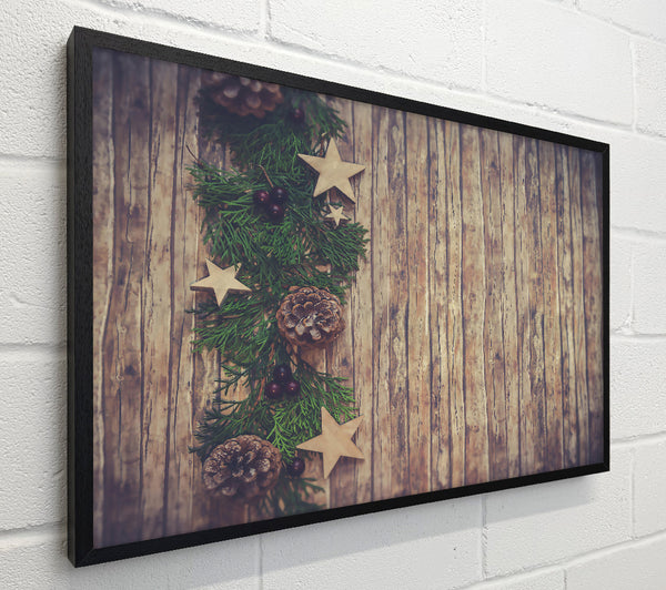 Brown Wooden Garland