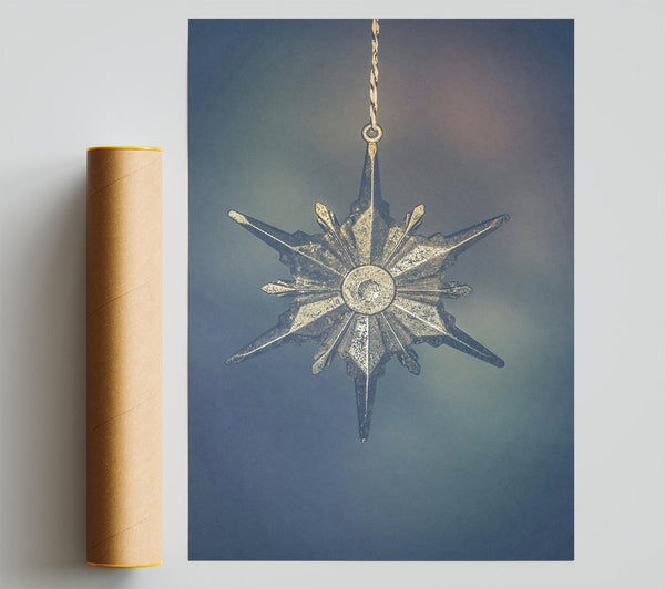 Silver Star Of Hope Poster