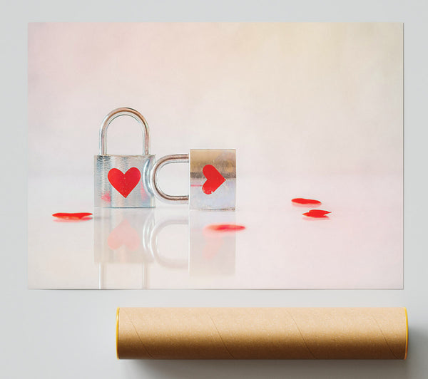 Red Heart Lockdowns Print