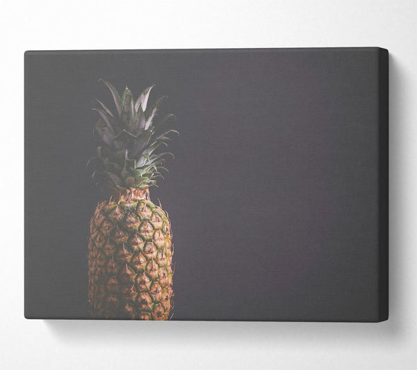  A Canvas Print of Golden Pineapple Study Canvas Art