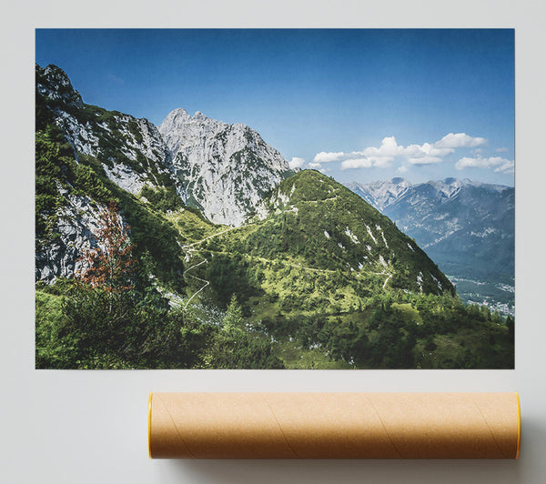 Green Mountain Valley Giclee Print