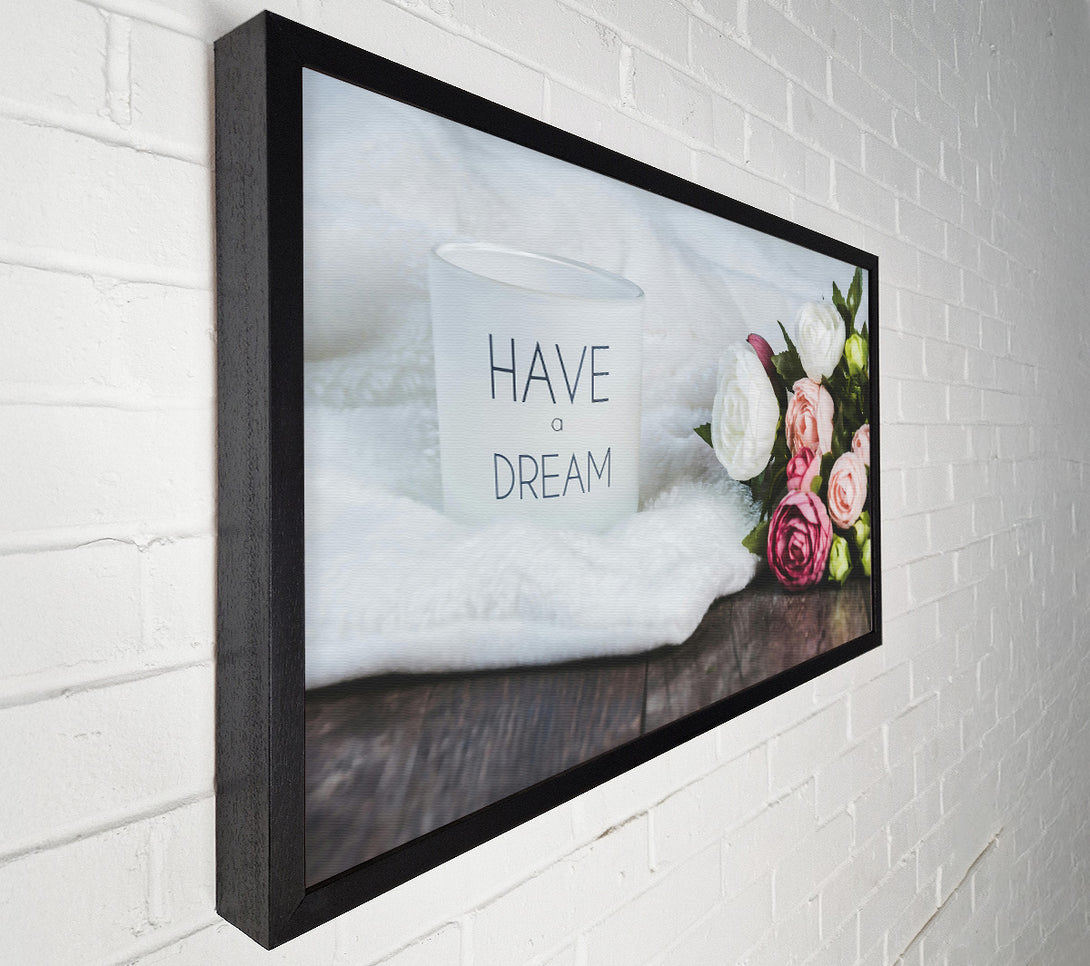  A Canvas Print of White Dream Bouquet Canvas Print