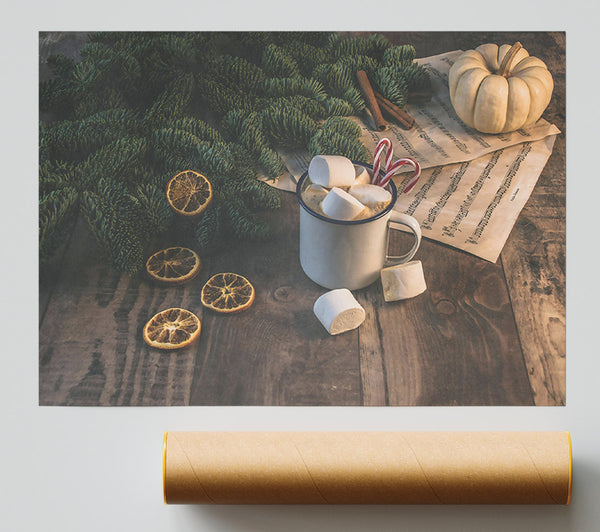Brown Cocoa Comfort Print