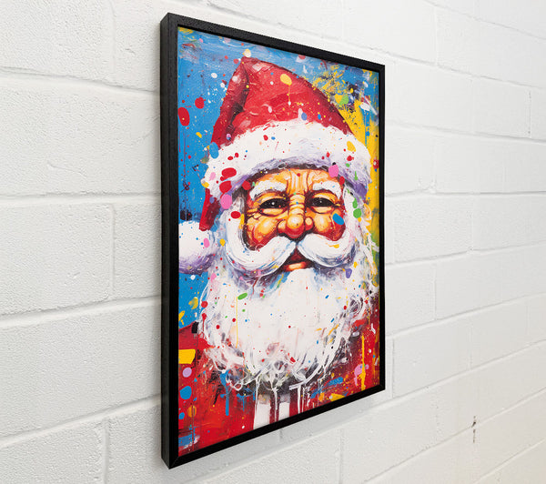 Santa Paint Splash