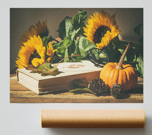 Golden Harvest Glow Print