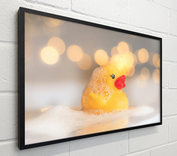Yellow Duck In Suds