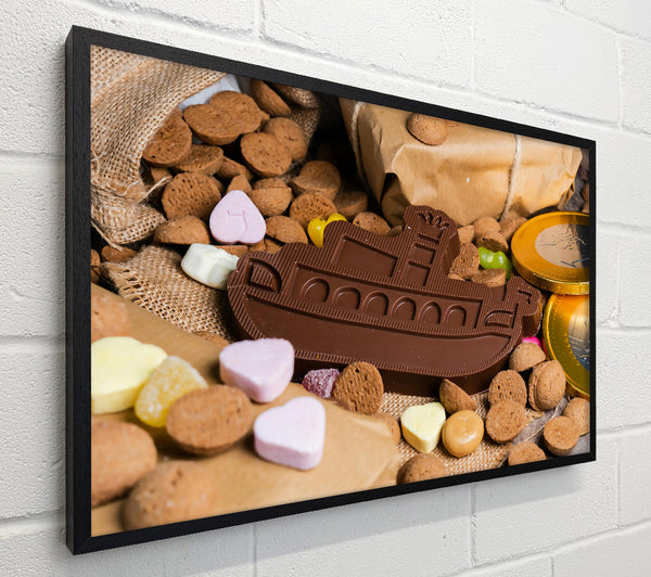 Chocolate Ship Of Sweets