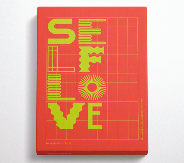  A Canvas Print of Self Love Canvas Wall Art