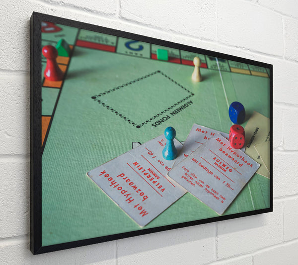 Green Monopoly Game Board