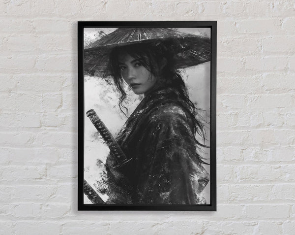Shaolin Woman Framed Print
