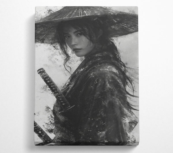  A Canvas Print of Shaolin Woman Canvas Art