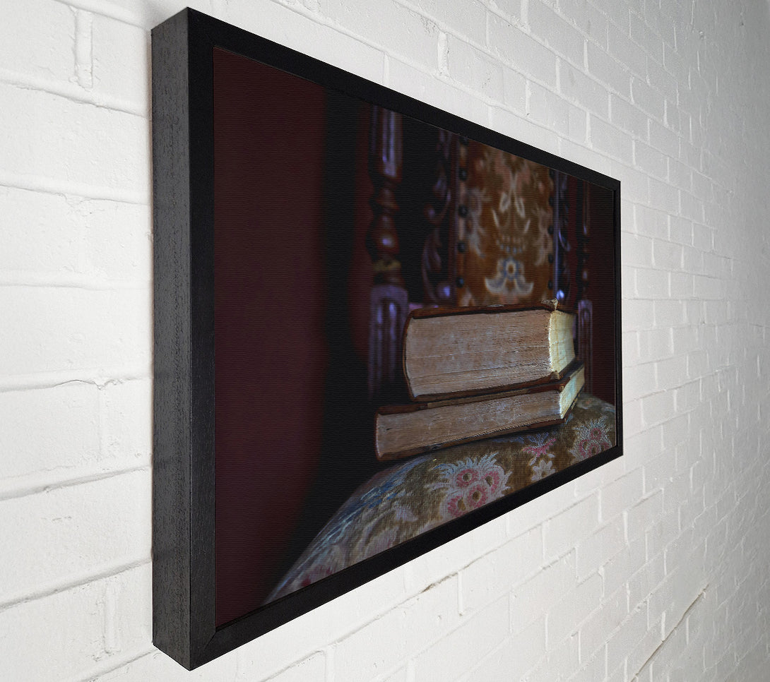  A Canvas Print of The Dusty Brown Tome Canvas Print