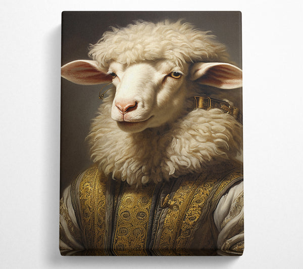  A Canvas Print of Sheep Renaissance Canvas Wall Art