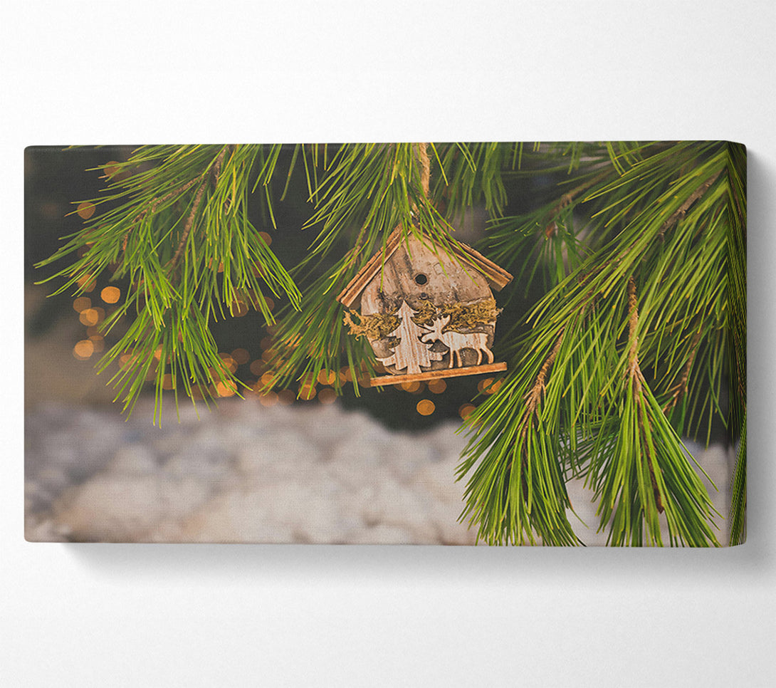  A Canvas Print of Green Pine Haven Canvas Art
