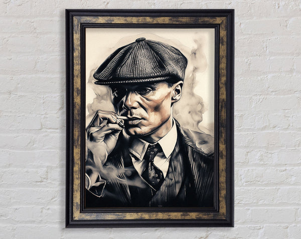 Shelby Brothers Hat Framed Print
