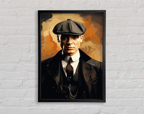 Shelby Cap Gangsta Framed Print