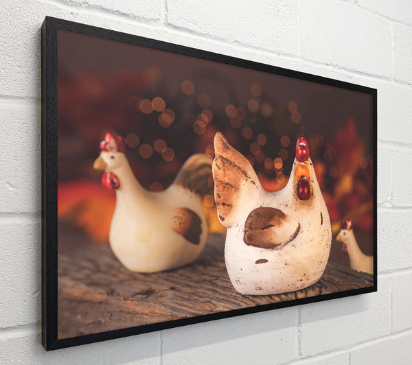 Red Rooster'S Glow