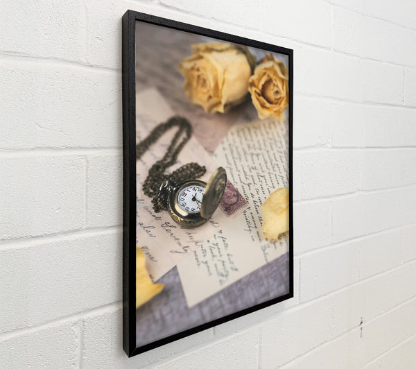 Creased Ivory Timepiece