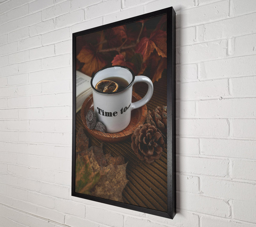  A Canvas Print of Brown Time To Relax Canvas Art